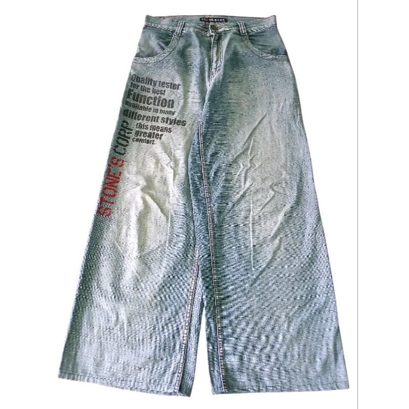 LONGPANTS Y2K BIG POCKET STONES&CO NOT JNCO JEANS