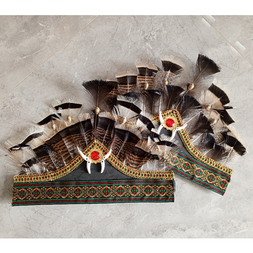 Mahkota bulu Merak, aksesoris tari anak dan dewasa, mahkota merak, hiasan kepala pria dan wanita
