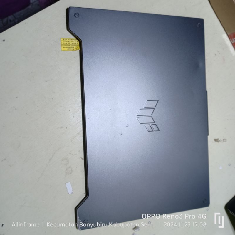 BACK COVER LAPTOP ASUS TUF Gaming F15 FX507ZC, FX507ZM, FX507ZE MINUS