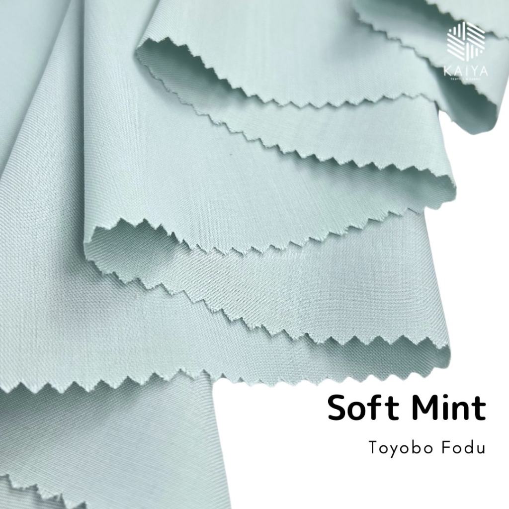 rtf Bahan Kain Katun Toyobo Fodu per 0.5 meter