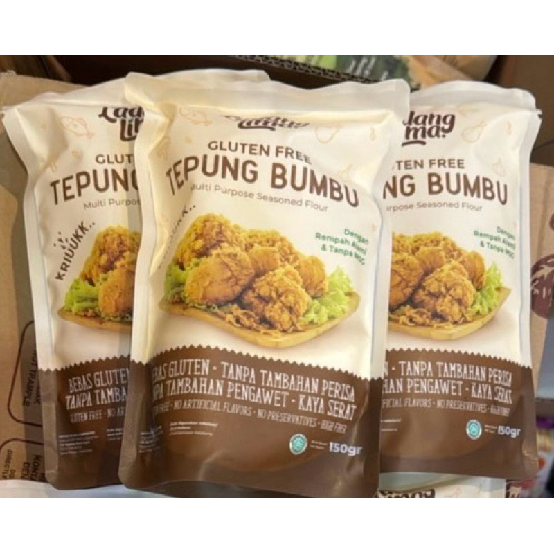 

Ladang Lima Tepung Bumbu Tepung Serba Guna 150gr