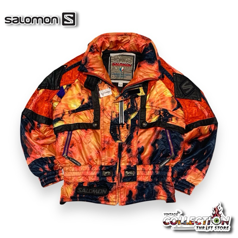 JAKET VINTAGE RACING SALOMON RARE ITEM
