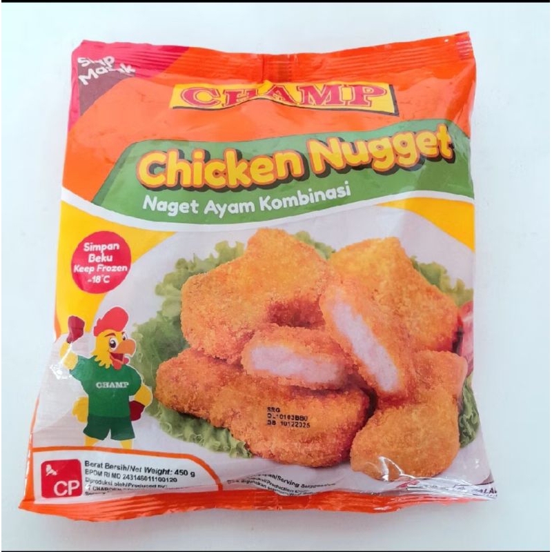 

Champ Chiken Nuget 450gr