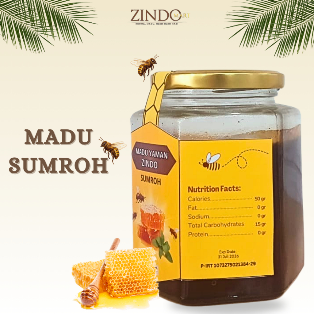 

MADU SUMROH MADU ASLI MURNI HIGH QUALITY / MADU YAMAN KEMASAN 500GR DAN 250GR