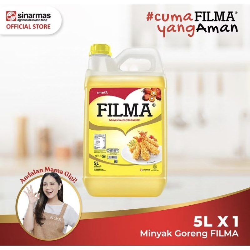 

Filma Minyak Goreng Berkualitas Jernih Filma 5L