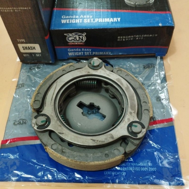 CRUN KAMPAS GANDA ASSY SMASH /SMASH TITAN /SHOGUN 125 /KAMPAS GANDA KOPLING ORIGINAL