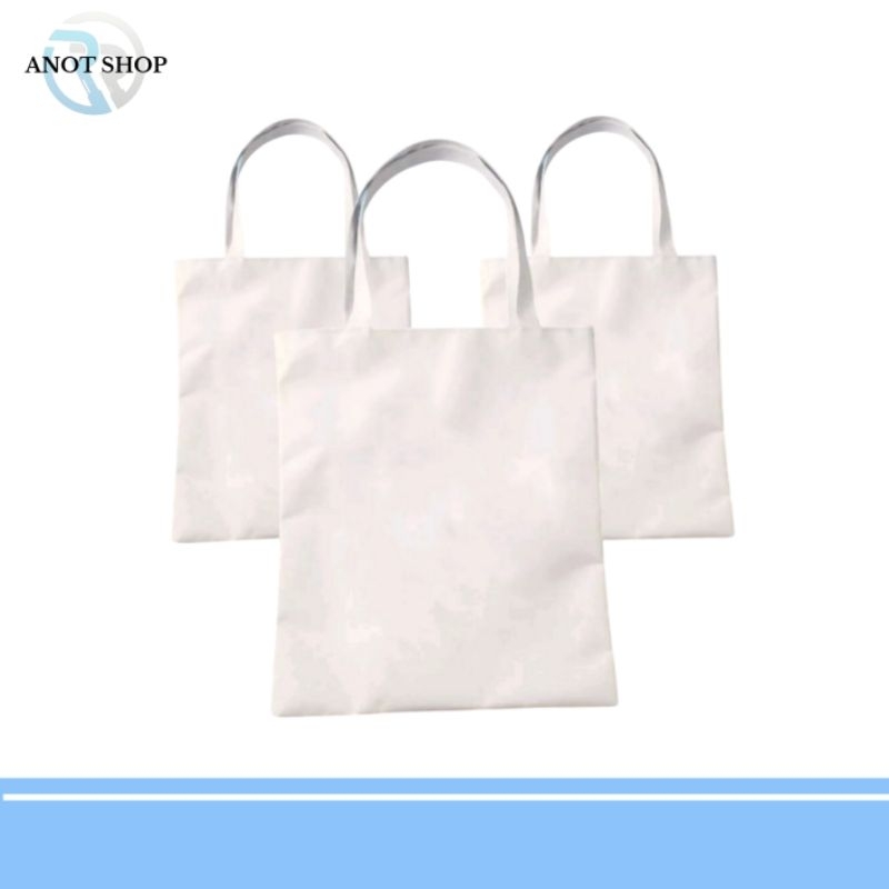 Tas Totebag Kain Kanvas Blacu Tebal Polos Termurah