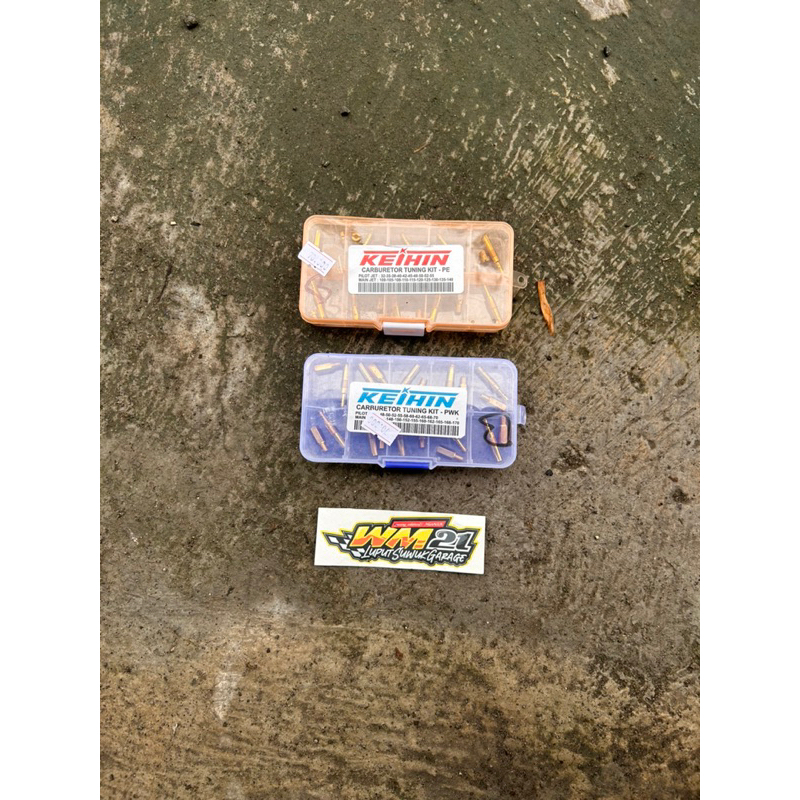Reparkit Tuning Kit Spuyer karbu motor set Main Jet Pilot Jet MJ PJ PE PWL tiger megapro gl pro max 