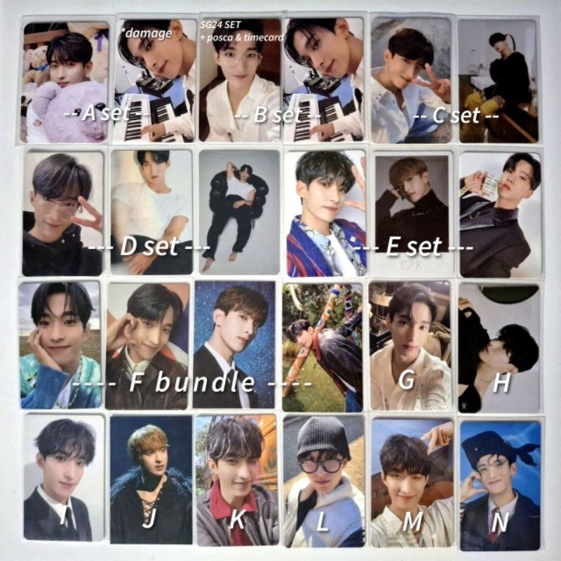 ೀ⋆ dk dokyeom seventeenth 17th weverse global seasons greeting 2024 tc special excalibur japan birth