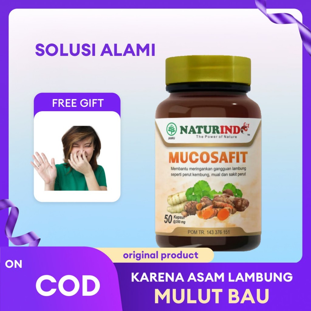 Obat Bau Mulut MUCOSAFIT Bau Mulut Menahun