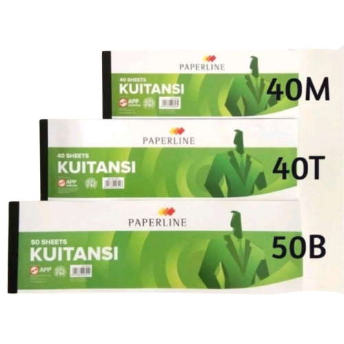 

[PAK] BUKU KWITANSI PAPERLINE BESAR 50 LEMBAR / KUITANSI PAPERLINE BESAR KT50B ISI 10 PCS