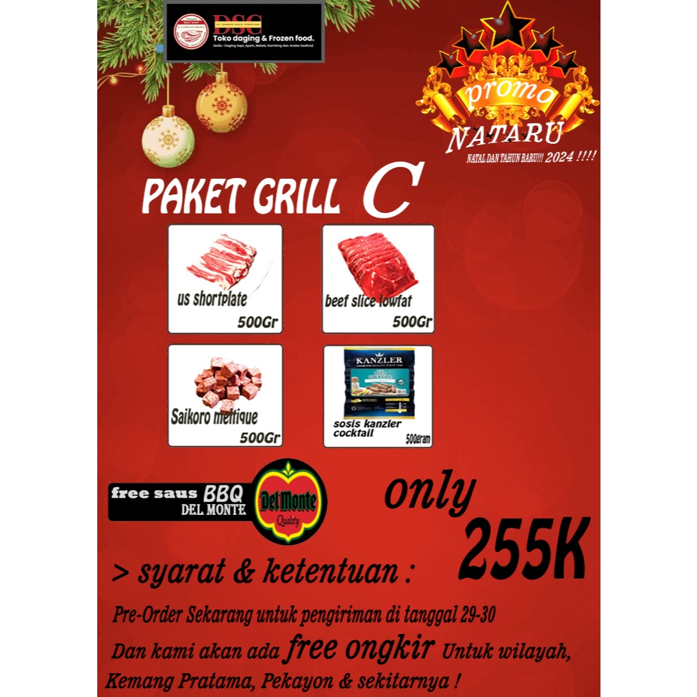 

Paket GRILL!!! C