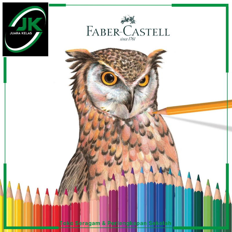 

[JK] Faber Castell Pensil Warna Classic Colour Pencils 36Panjang