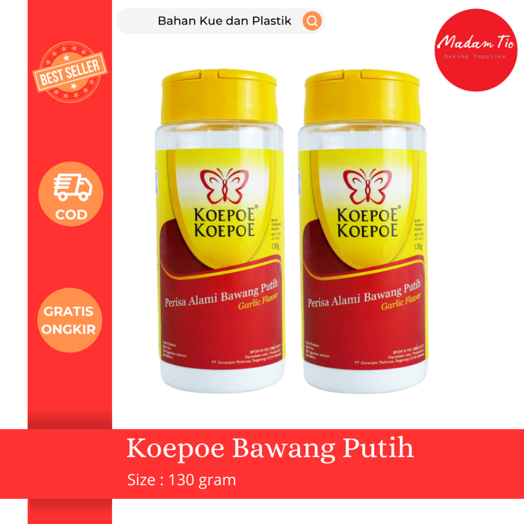 

Koepoe Bawang Putih 130gram 1pcs