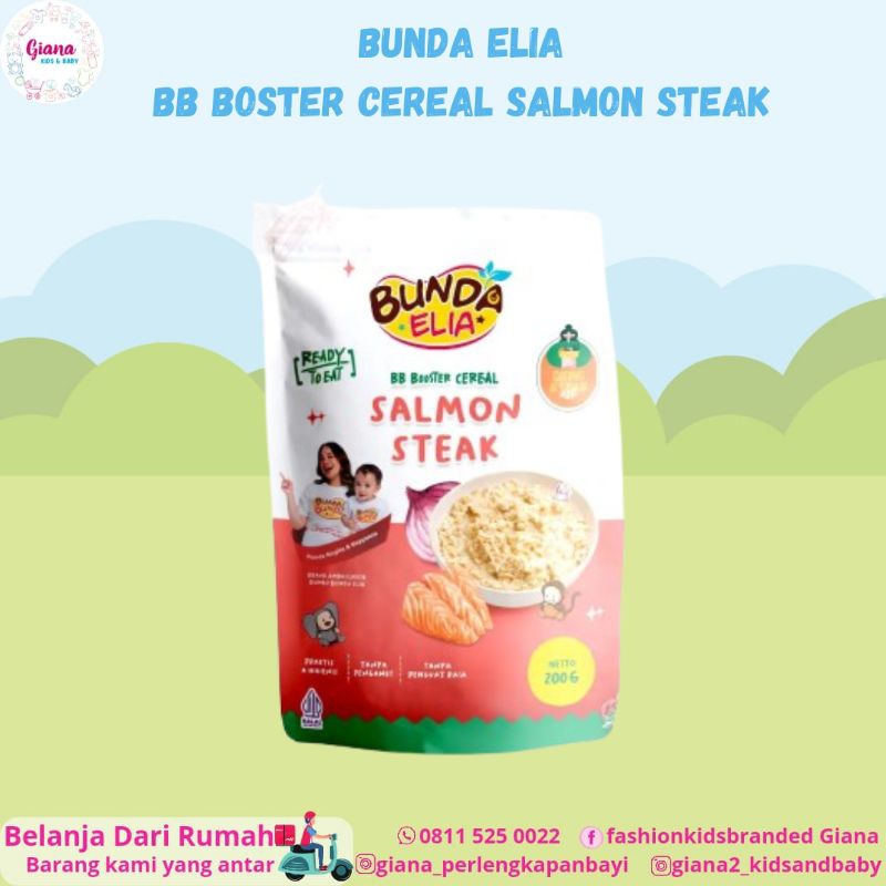 

Bunda Elia - BB Booster Cereal Salmon Steak