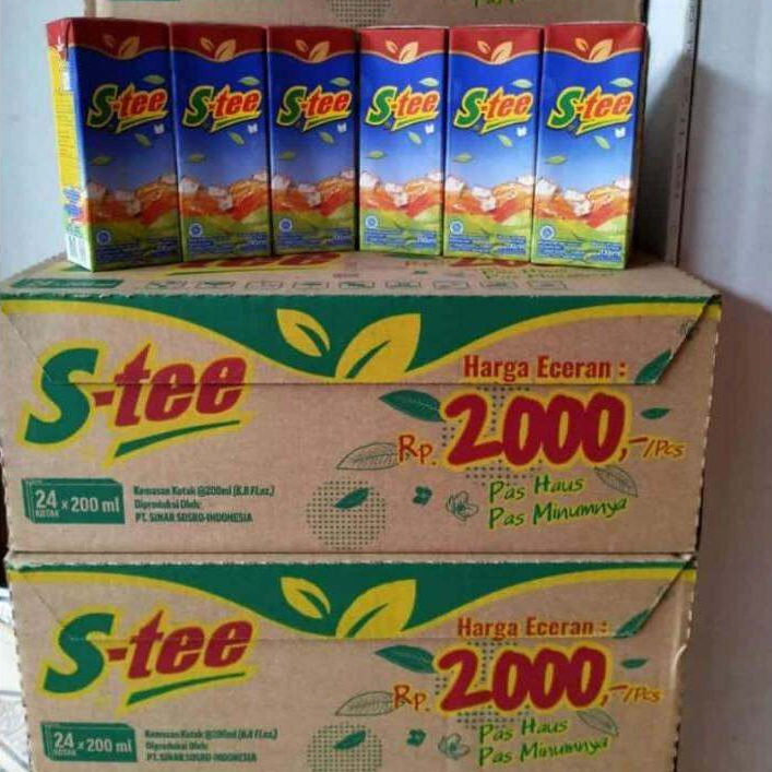 

STEE kotak/tetra 200ML KARTON - isi 24 MURAHHH