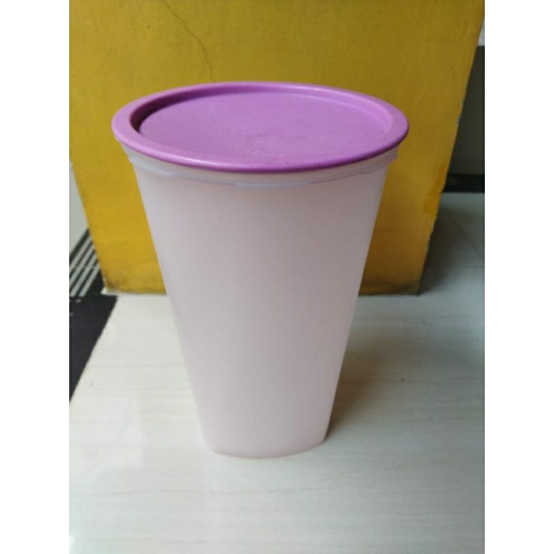 toples krupuk toples besar snack keeper 4liter Tupperware second preloved