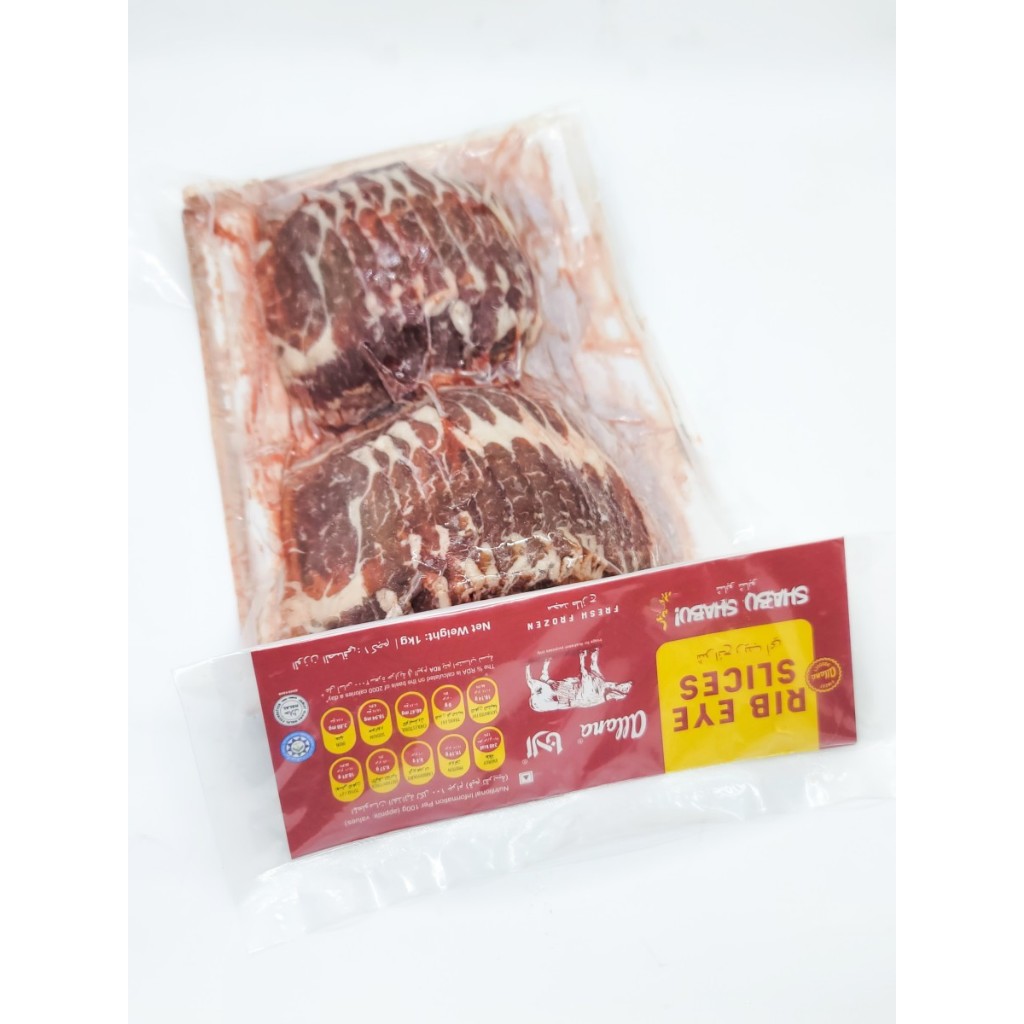 

Ribeye Slice Allana / Slice Barbeque Kemasan 1 kg