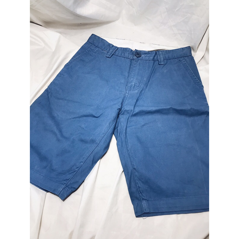 (Celana Pendek) H&m Short Pants - Blue | Laki-Laki | Pakaian Pria | Cowo | Celana Bahan | Pendek | B