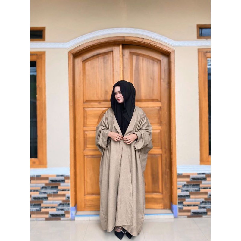 ABAYA bordir dubai - outer abaya bordir dubai mewah - abaya outer bordir premium