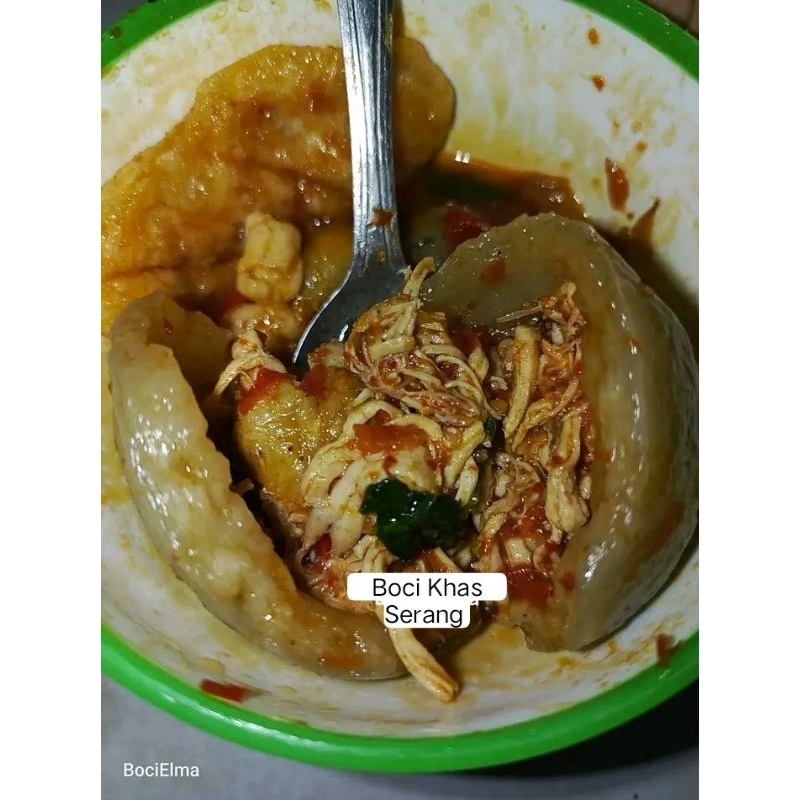 

( Promo ) Asli Homemade Khas Serang ✓ Boci Jumbo Isi Ayam Suwir Pedes Bumbu Medok