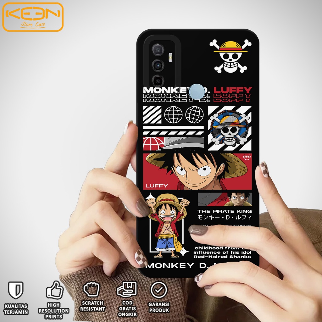 Case Oppo A53 - Casing Hp Oppo A53/A33 2020 Motif One Piece - Softcase Oppo A53 - Softcase Hp Oppo A