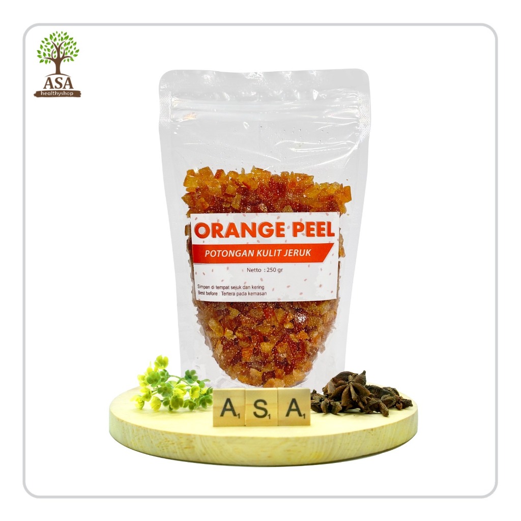 

Orange Peel / Potongan Kulit Jeruk 250 gram