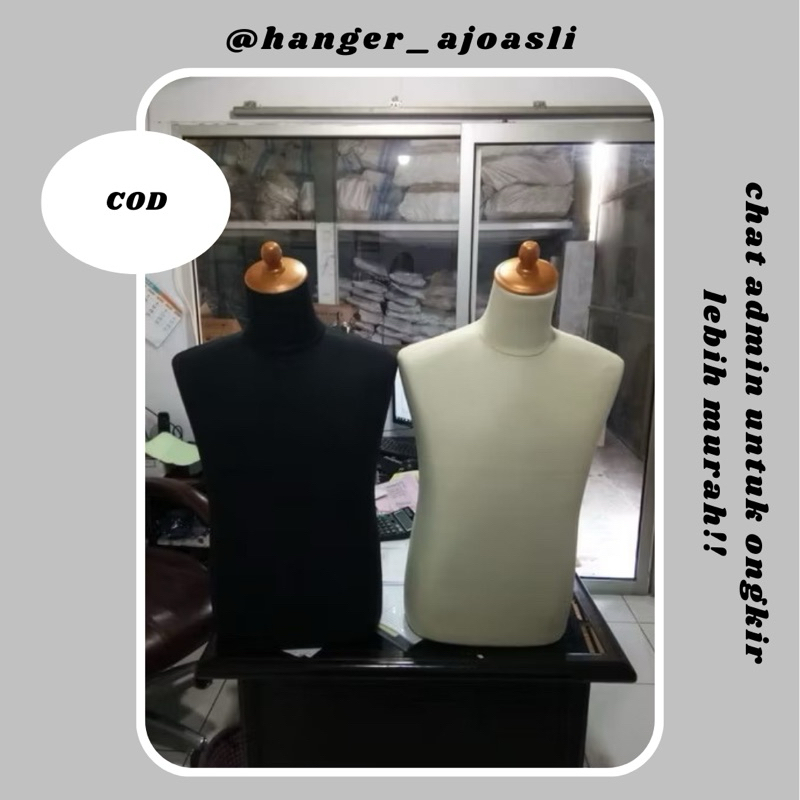 Manekin Patung Cowok Dewasa Kain