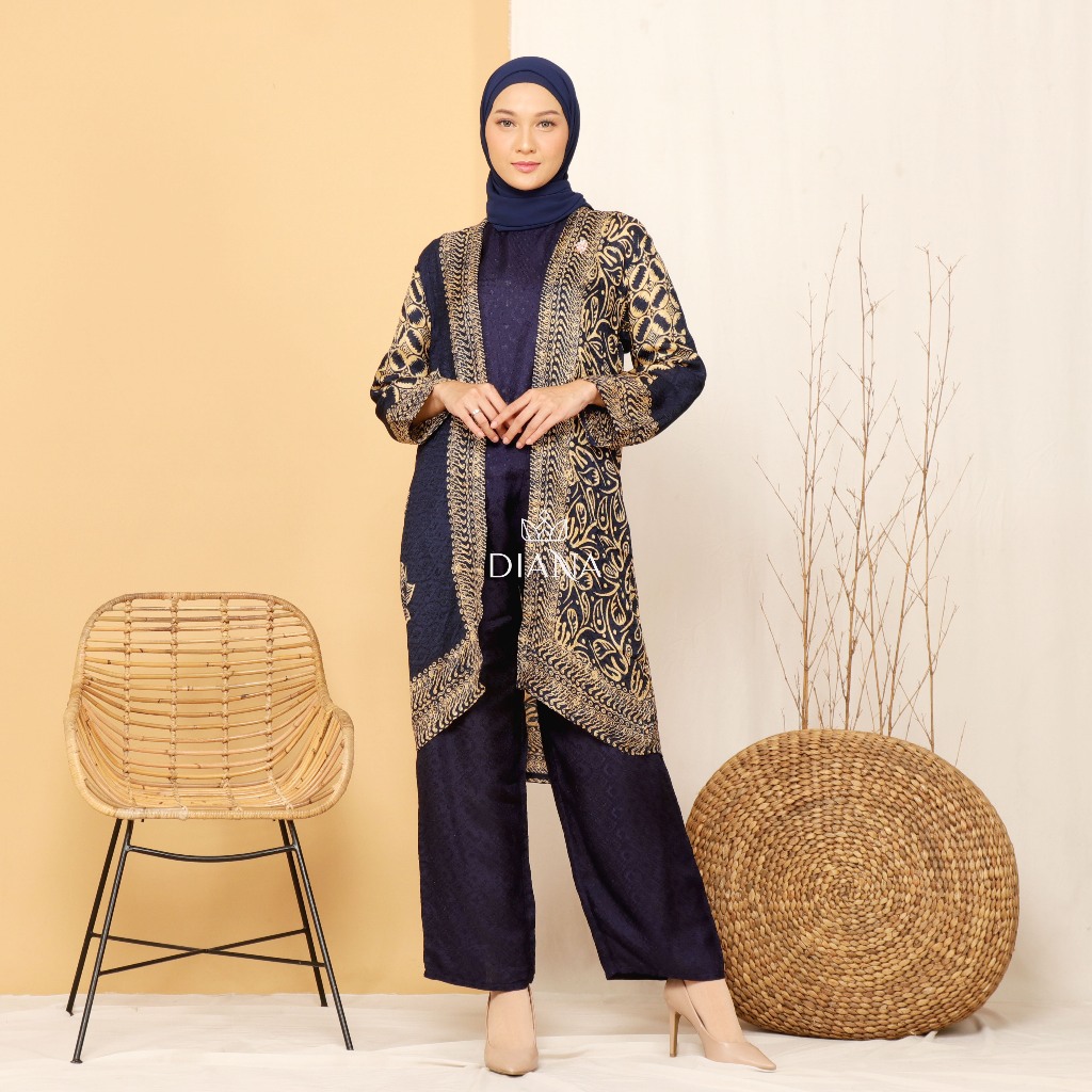 OUTER BELLA SET KULOT by Diana Batik
