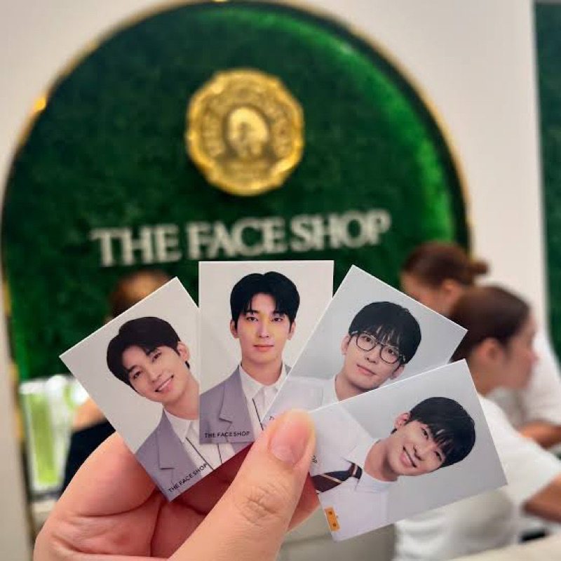 THE FACE SHOP WITH WONWOO ID CARD PHOTO LIMITED EDITION THE FACE SHOP