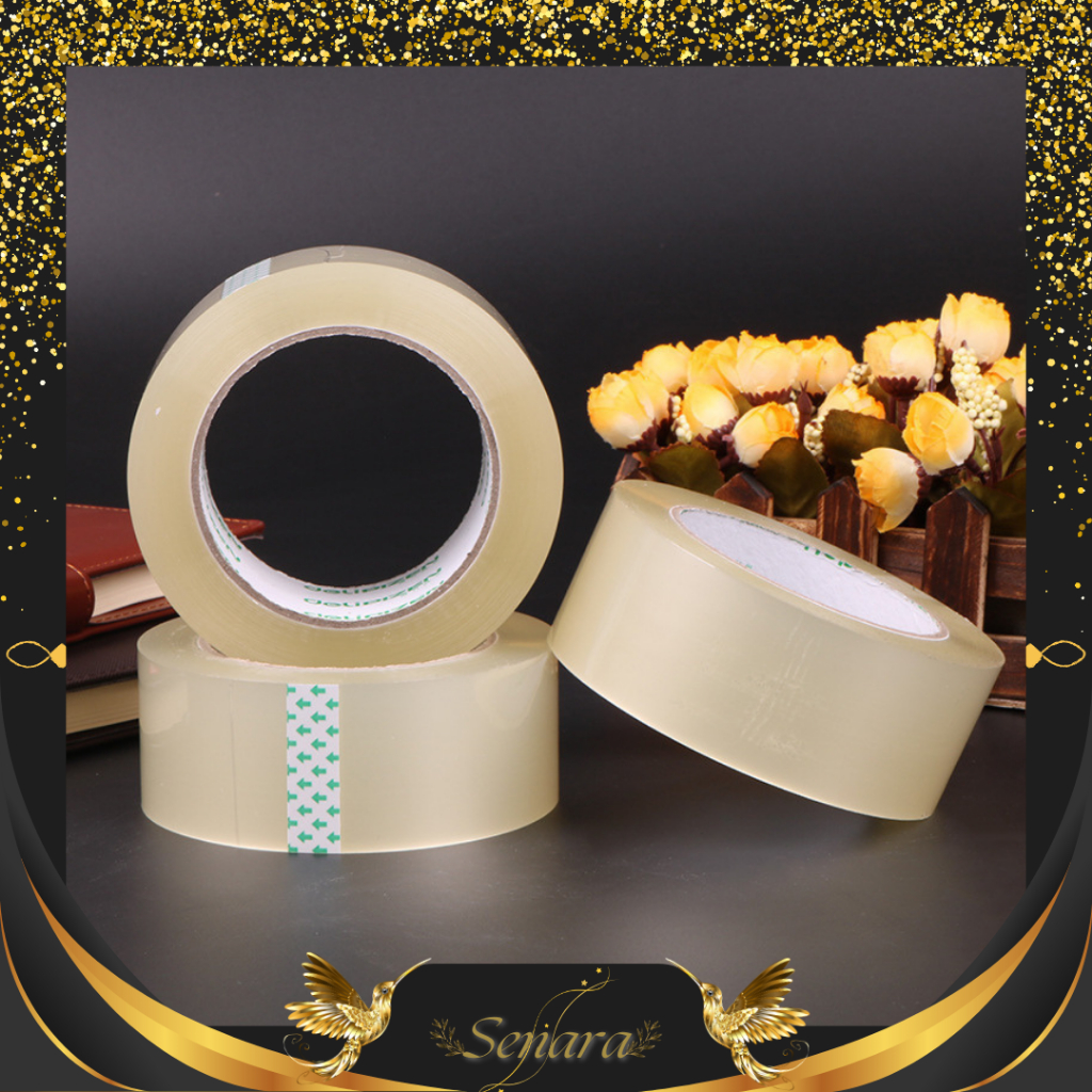 

SENARA Lakban Bening ABC Tape / Selotip / Lakban Bening ABC / Isolasi