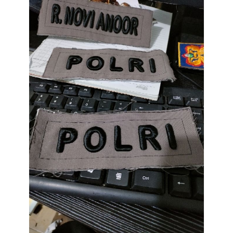 nama polri timbul / 3d