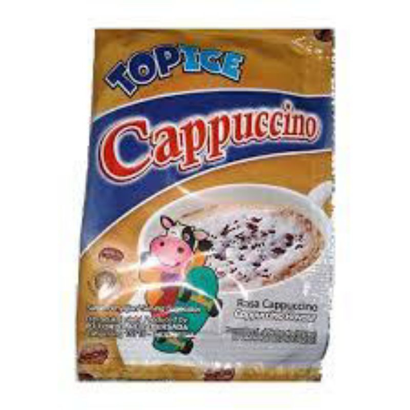 

Top ice Capucino Rasa Capucino Harga 10.000/5renteng isi 50pcs