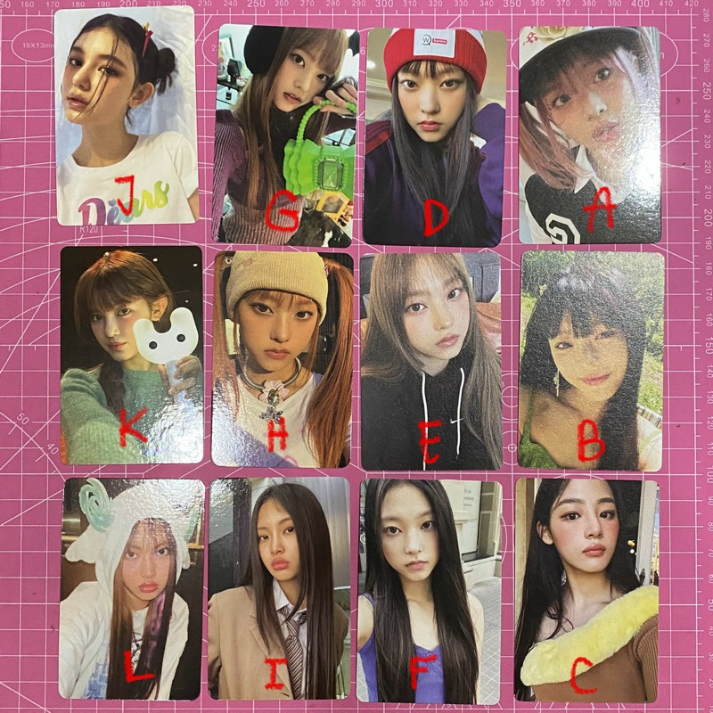 

[CLEARANCE SALE] NEWJEANS PHOTOCARD - Hyein, Hanni, Minji, Danielle, Haerin Edisi Kolektor Edisi Kolektor Edisi Kolektor