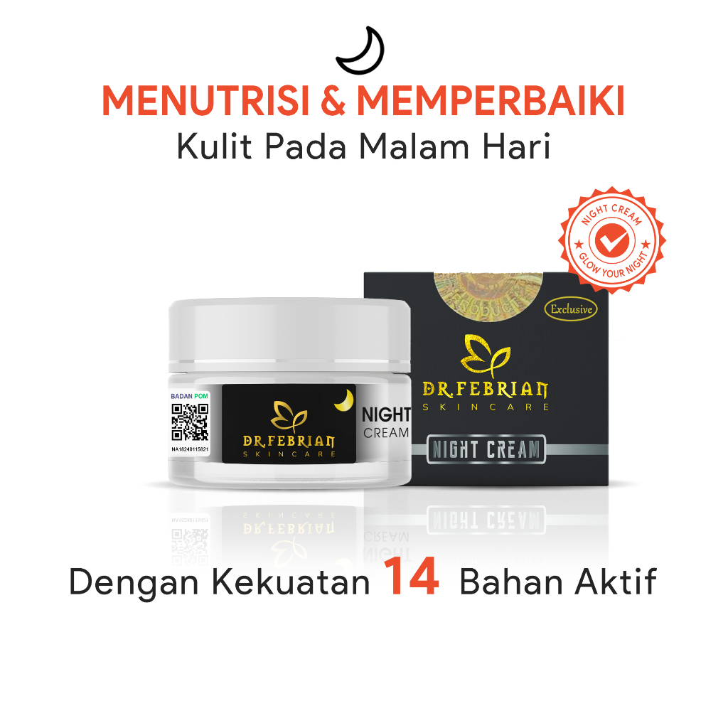 Night Cream Dr febrian Exclusive