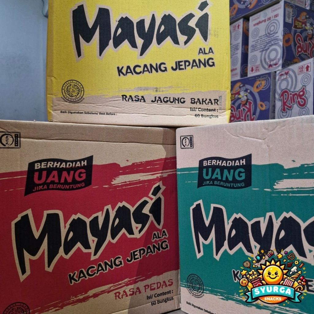 

MAYASI KACANG JEPANG ROASTED PEANUT DUS 60x20gr