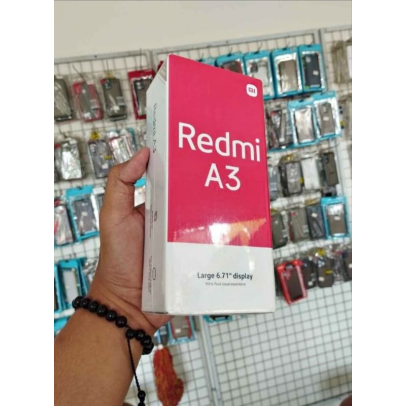 redmi A3 Ram 8/128 baru ori garansi resmi