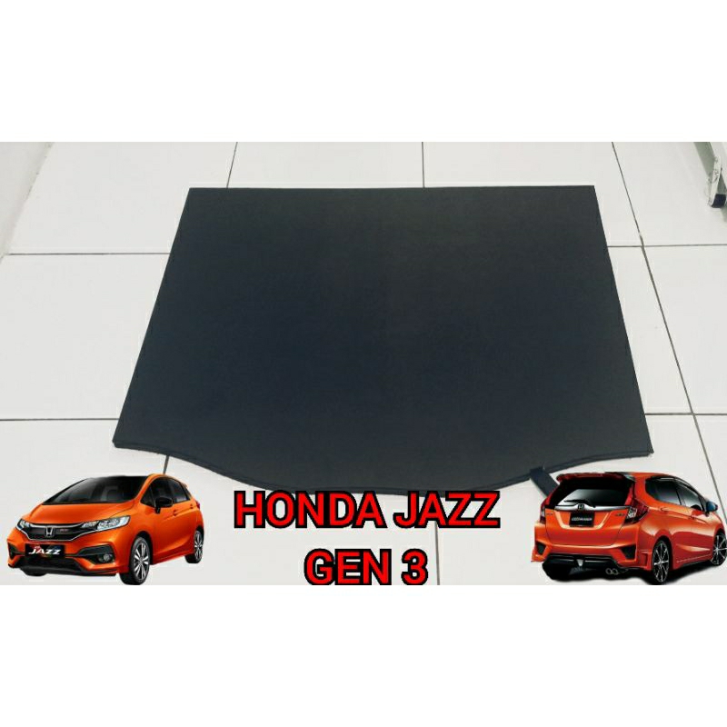 tatakan bagasi honda jazz gen 3, tutup bagasi honda jazz gen 3, tutup ban cadangan honda jazz gen 3,