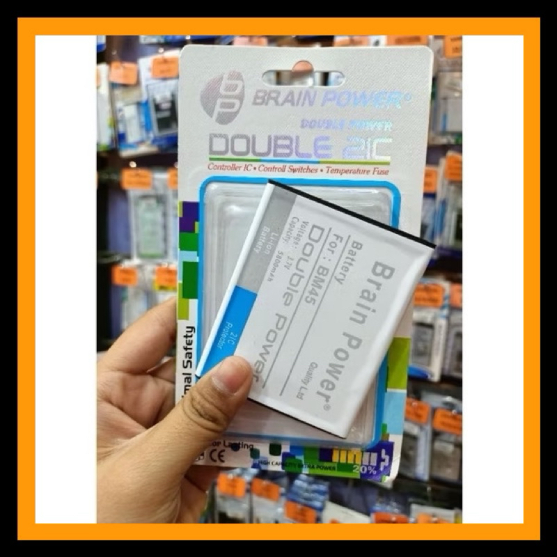 BATERAI BATRE BATTERY XIAOMI REDMI NOTE 2 BM 45 BM45 BM-45 DOUBLE POWER BRAIN POWER LONG CAPACITY