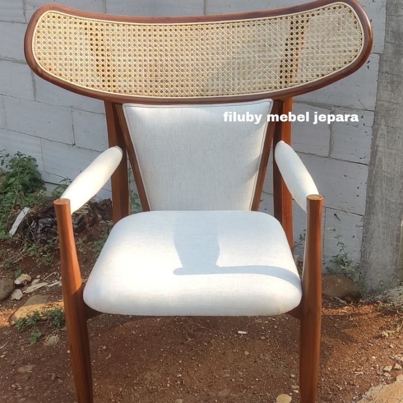 Kursi sofa kursi makan modern klasik rotan kursi jati rotan