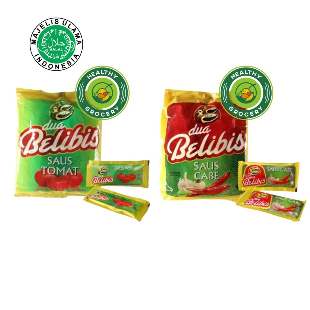 

Dua Belibis Saus Cabe 8gr 24 Sachet / Dua Belibis Saus Tomat 9gr 24 Sachet