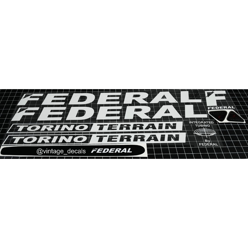 sticker decals Federal TORINO TERRAIN