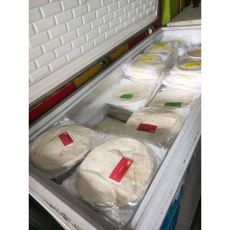Kulit tortilla kebab 21 cm isi 20 premium tebal anti Sobek