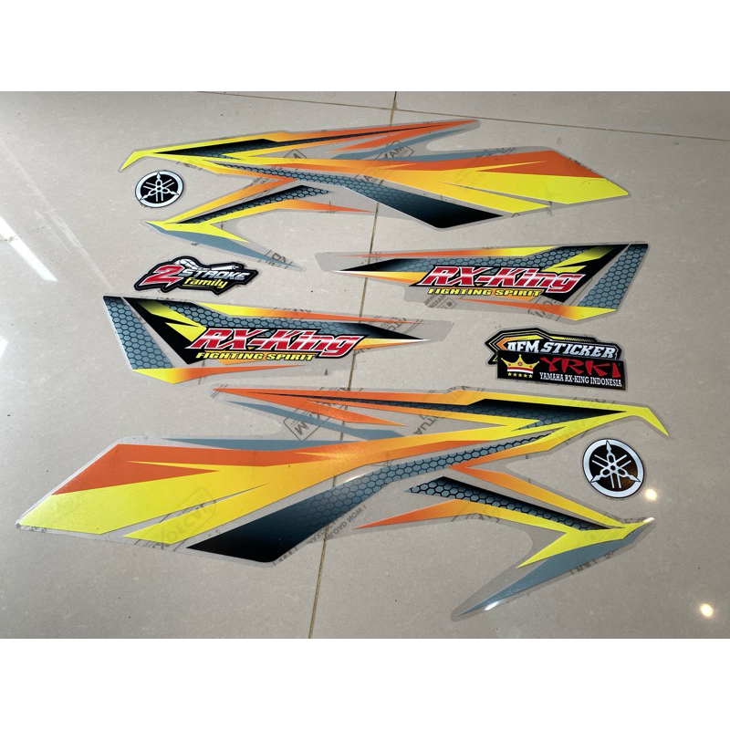 Striping Rx King Transparan || Striping Rx King