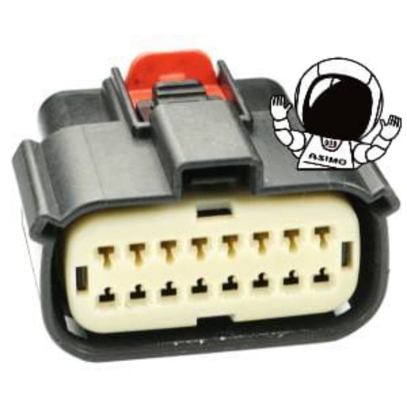 soket pin 12 16 Original Chevrolet Chevy Apache Aveo Blazer Camaro captiva colorado Cruze Equinox Mo