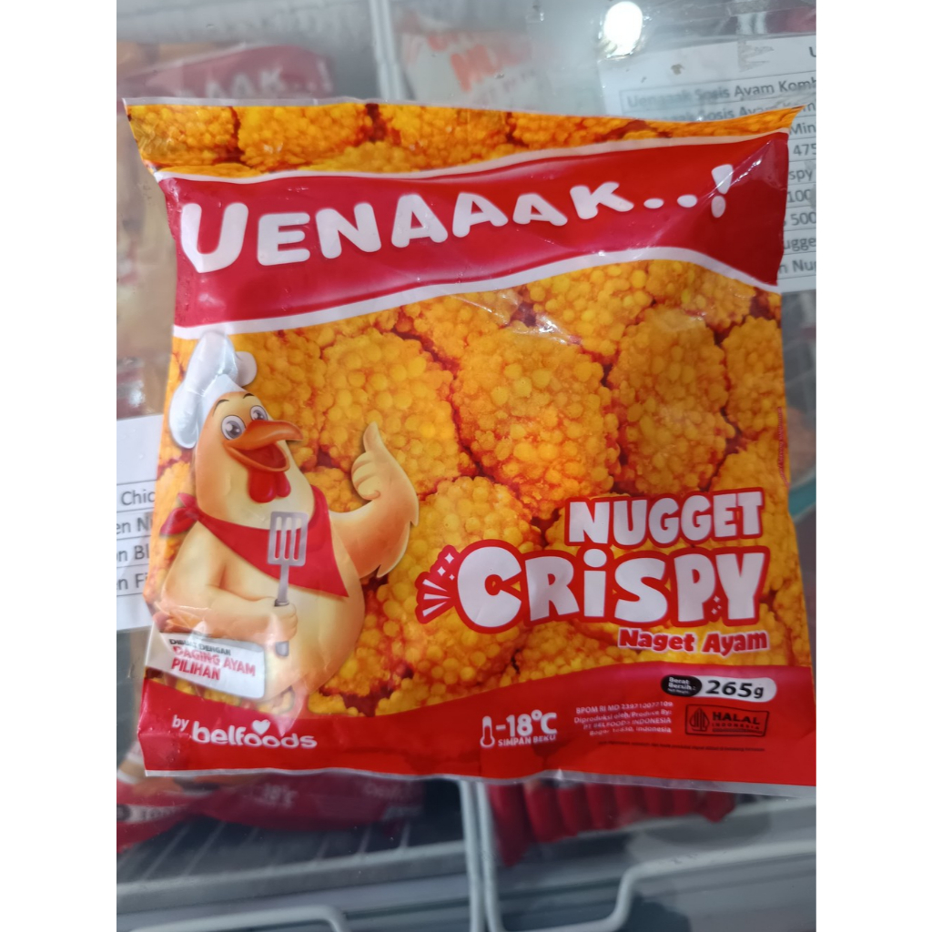 

Naget Nugget Nuget crispy 265gr frozen food terdekat makanan beku frozen food grosir murah