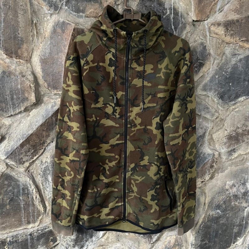 Hoodie Zipper Nike Camo