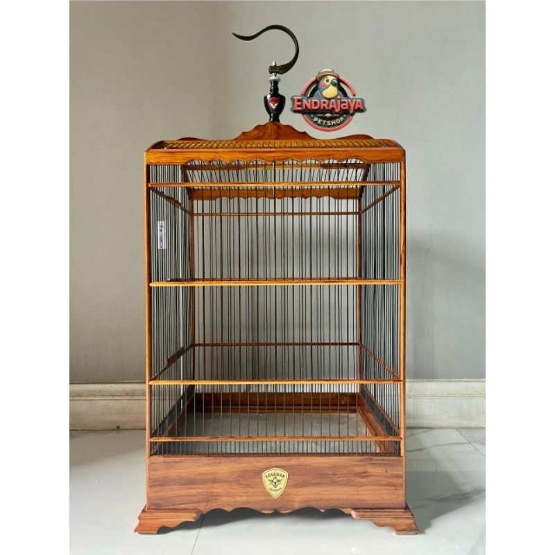 SANGKAR BURUNG MERK SEKAWAN | SANGKAR GEPENG | SANGKAR NEPAK