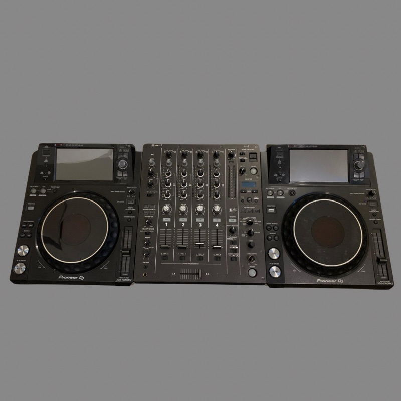 Pioneer XDJ-1000MK2 set DJM-750MK2 used