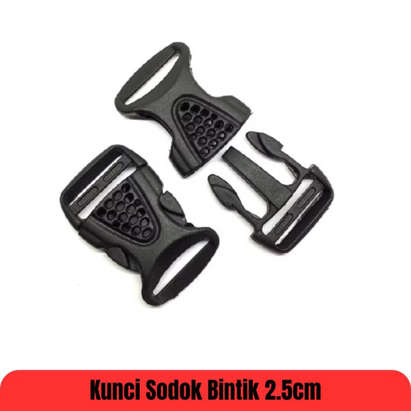 Kunci sodok Tas 2.5cm Model bintik